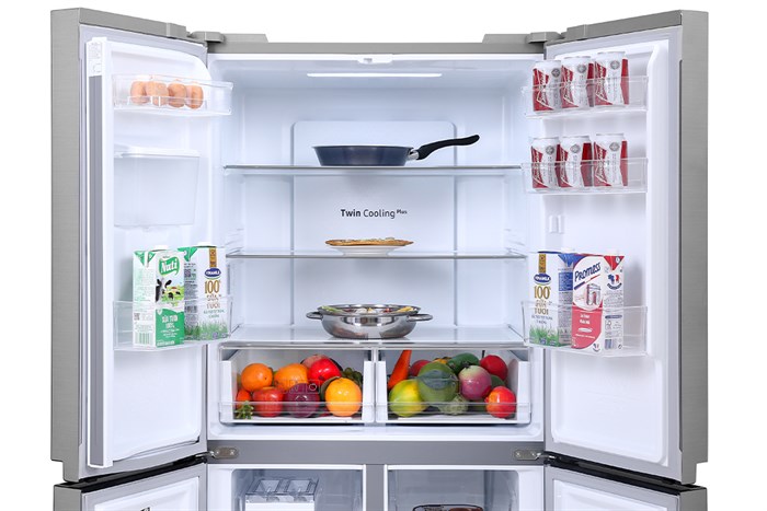 Tủ Lạnh Samsung Inverter 488 Lít Multi Door RF48A4010M9/SV